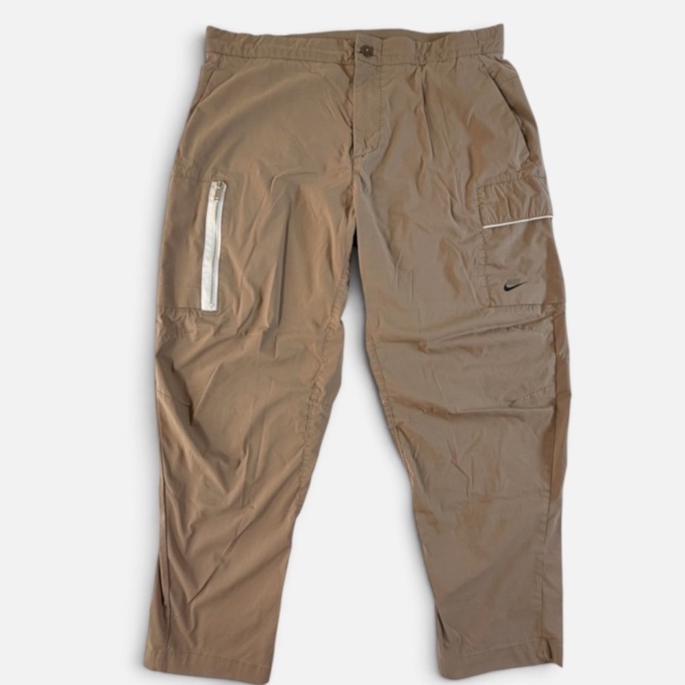 Nike Cargo Pants Mens 36x28 Utility Techwear Straight Leg Brown DD7034-208